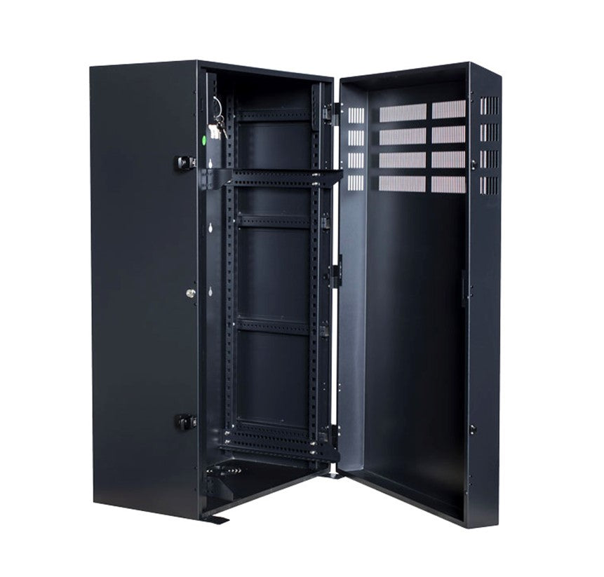 PowerShield Vertical Wall Mount Rack with 8U vertical capacity, provides secure and space-saving mounting for UPS systems PowerShield Vertical Wall Mount Rack with 8U vertical capacity, provides secure and space-saving mounting for UPS systems